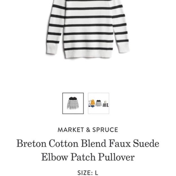 StitchFix Goldray Nallie Rib Cuff Pullover Sweater - Picture 8 of 8